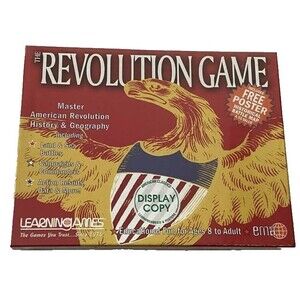 American Revolution Game Historical Battle Map History Learning Education Deluxe